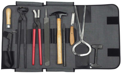 9 pics farrier tool kit