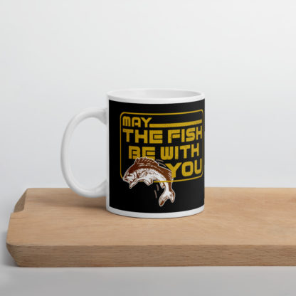 May the fish be with you - olive style mug - Image 5