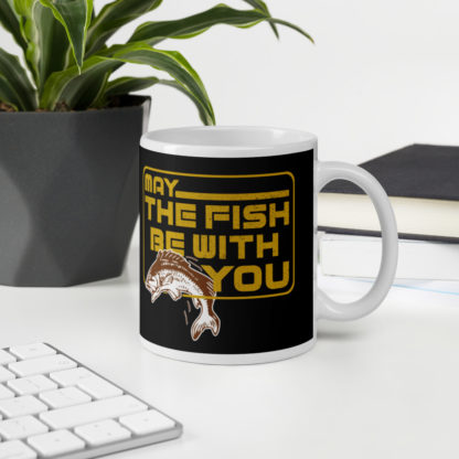 May the fish be with you - olive style mug - Image 6