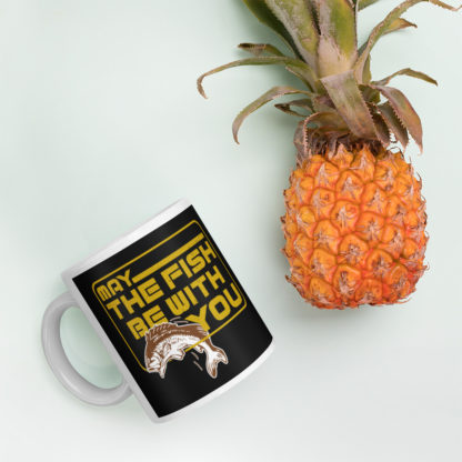 May the fish be with you - olive style mug - Image 3