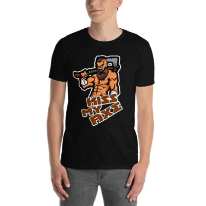 Kiss my axe Short-Sleeve Unisex T-Shirt