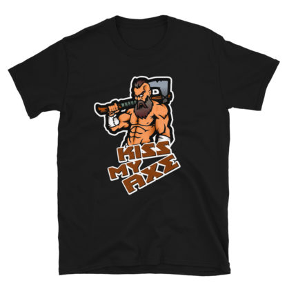 Kiss my axe Short-Sleeve Unisex T-Shirt - Image 4