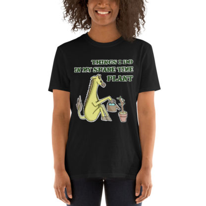 Thing I do in my spare time Plant Short-Sleeve Unisex T-Shirt - Image 6