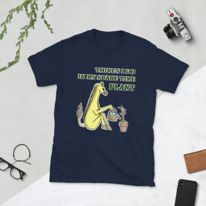 Thing I do in my spare time Plant Short-Sleeve Unisex T-Shirt - Image 4