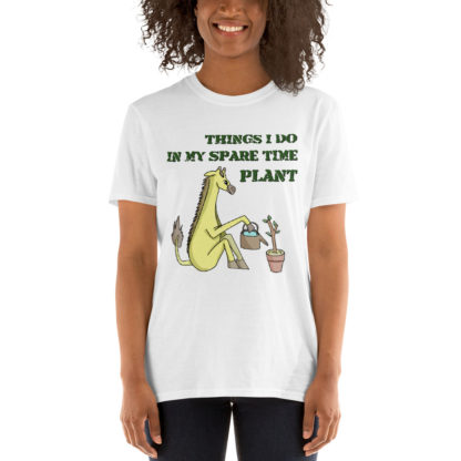 Thing I do in my spare time Plant Short-Sleeve Unisex T-Shirt - Image 9