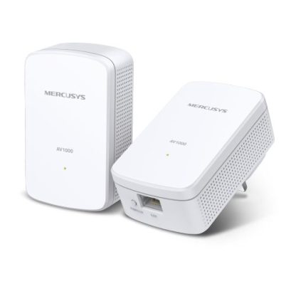 Mercusys (MP500 KIT) AV1000 GB Powerline Adapter Kit, AV2, 1-Port