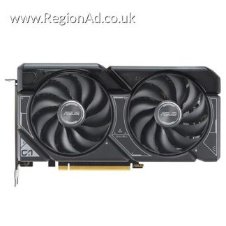 Asus DUAL RTX4060 Ti OC, PCIe4, 16GB DDR6, HDMI, 3 DP, 2625MHz Clock, Overclocked