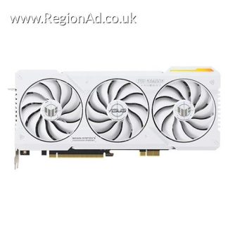 Asus TUF GAMING RTX4070 Ti SUPER BTF OC White, 16GB DDR6X, 2 HDMI, 3 DP, 2670MHz Clock, RGB, Overclocked *Requires an Advanced BTF Compatible Motherboard*