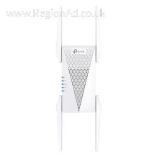 TP-LINK (RE815XE) AXE5400 Tri-Band Mesh Wi-Fi 6E Wall-Plug Range Extender, 160MHz Channel Bandwidth, AP Mode