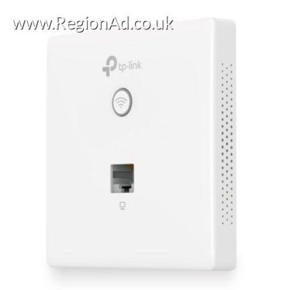 TP-LINK (EAP115-WALL) Omada 300Mbps Wireless N Wall Mount Access Point, PoE, 10/100, Free Software
