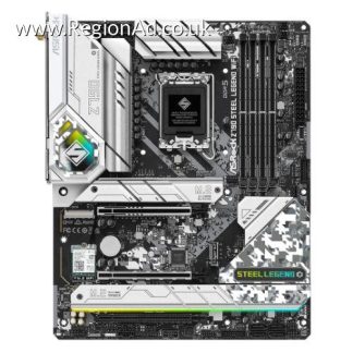 Asrock Z790 STEEL LEGEND WIFI, Intel Z790, 1700, ATX, 4 DDR5, HDMI, DP, eDP, Wi-Fi 6E, 2.5G LAN, PCIe5, RGB, 5x M.2