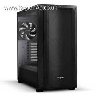 Be Quiet! Shadow Base 800 Gaming Case w/ Glass Window, E-ATX, Mesh Airflow, Pure Wings 3 Fans, USB-C, Black