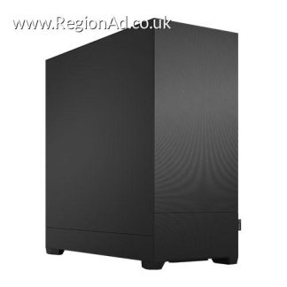 Fractal Design Pop XL Silent (Black Solid) Gaming Case, E-ATX, Sound-Damping Steel & Foam, 4 Fans