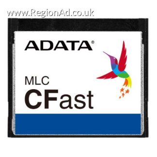 ADATA ISC3E 32GB ISC3E MLC CFast Card, SATA, Industrial Grade, ECC, Low Power, Up to 500MB/s