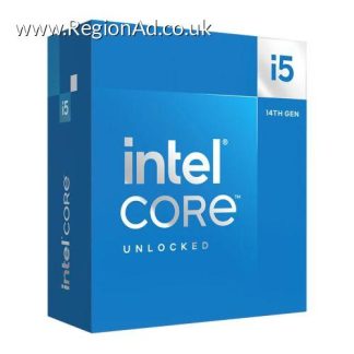 Intel Core i5-14600K, CPU, 1700, 3.5 GHz (5.3 Turbo), 14-Core, 125W (181W Turbo), 10nm, 24MB Cache, Overclockable, Raptor Lake Refresh, NO HEATSINK/FAN