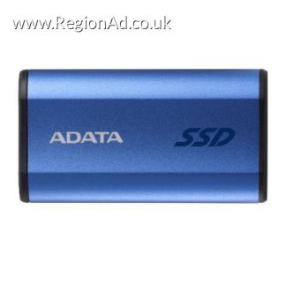 Adata SE880 4TB Pocket Size External SSD, USB 3.2 Gen2 Type-C/Type-A, Blue