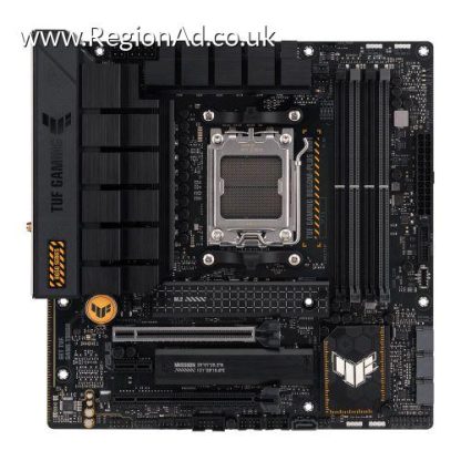 Asus TUF GAMING B650M-PLUS WIFI, AMD B650, AM5, Micro ATX, 4 DDR5, HDMI, DP, Wi-Fi 6, 2.5G LAN, PCIe4, 2x M.2