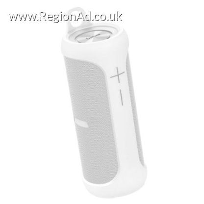 Hama Twin 3.0 Bluetooth 30W Portable Loudspeaker, Separable into 2 Speakers, 4000mAh Battery, IP67 Waterproof, Microphone, White