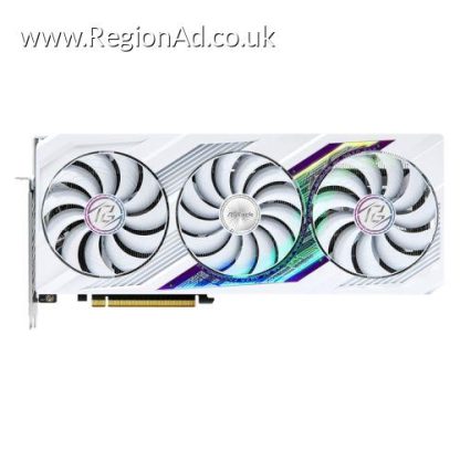 Asrock RX7900 XT Phantom Gaming White 20G OC, PCIe4, 20GB DDR6, HDMI, 3 DP, 2450MHz Clock, RGB, Overclocked