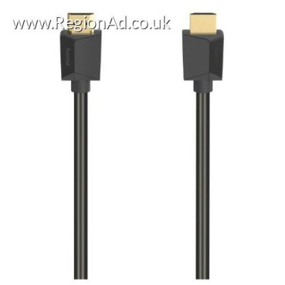 Hama Ultra High Speed HDMI Cable, Ultra-HD 8K, Gold-Plated, 3 Metre