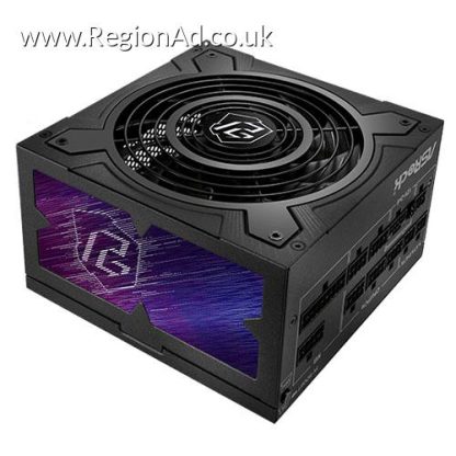 Asrock 850W Phantom Gaming PG-850G PSU, Fully Modular, 80+ Gold, Cybenetics Platinum & Lambda A+, ATX 3.1, PCIe 5.1