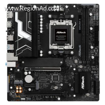 Asrock B850M-X R2.0, AMD B850, AM5, Micro ATX, 2 DDR5, HDMI, DP, 2.5G LAN, 2x M.2