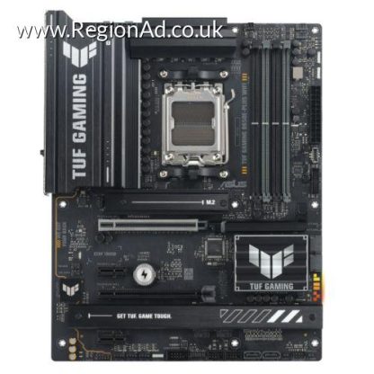 Asus TUF GAMING B650E-PLUS WIFI, AMD B650, AM5, ATX, 4 DDR5, HDMI, DP, Wi-Fi 6E, 2.5G LAN, PCIe5, RGB, 3x M.2