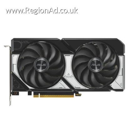 Asus DUAL RTX5060 OC, PCIe5, 8GB DDR7, HDMI, 3 DP, 2565MHz Clock, Overclocked, Compact SFF-Ready
