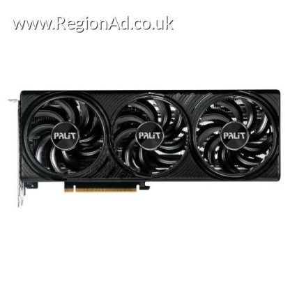 Palit RTX5060 Ti Infinity 3 OC, PCIe5, 16GB DDR7, HDMI, 3 DP, 2662MHz Clock, Overclocked, Compact SFF-Ready