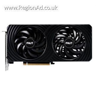 Palit RTX5060 Ti DUAL OC, PCIe5, 8GB DDR7, HDMI, 3 DP, 2632MHz Clock, RGB Lighting, Overclocked