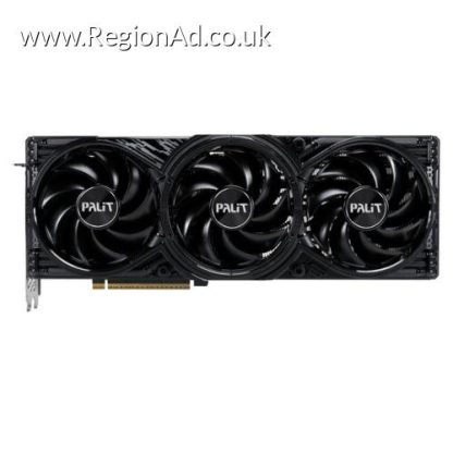 Palit RTX5080 GamingPro, PCIe5, 16GB DDR7, HDMI, 3 DP, 2617Mhz Clock, RGB Lighting