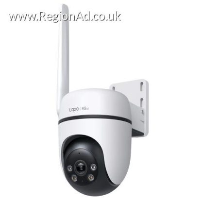 TP-LINK (TAPO C501GW) Outdoor Pan/Tilt 4G LTE 1080P Security Camera, Dual Mode 4G/PoE, 360°, Smart AI Detection, Sound & Light Alarm, 2-Way Audio