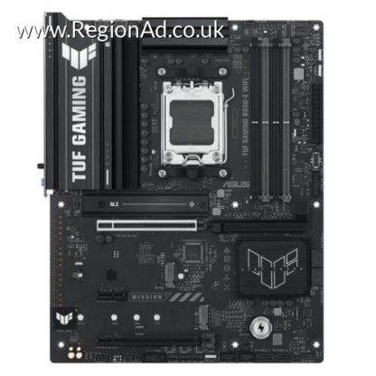 Asus TUF GAMING B850-E WIFI, AMD B850, AM5, ATX, 4 DDR5, HDMI, DP, Wi-Fi 6E, 2.5G LAN, 3x M.2