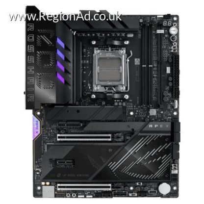 Asus ROG CROSSHAIR X870E APEX, AMD X870E, AM5, ATX, 2 DDR5, 2 USB4, Wi-Fi 7, 5G LAN, PD 60W, RGB, 5x M.2