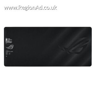 Asus ROG Sheath II XXL Gaming Mouse Pad, Advanced Cooling Soft Fabric, Anti-Fray, Nonslip, 900 x 400 x 3 mm, Black
