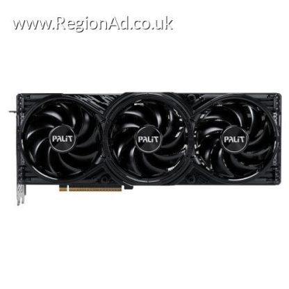 Palit RTX5070 GamingPro OC, PCIe5, 12GB DDR7, HDMI, 3 DP, 2572MHz Clock, RGB Lighting, Overclocked