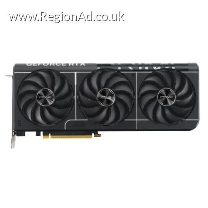 Asus PRIME RTX5080 OC, PCIe5, 16GB DDR7, HDMI, 3 DP, 2685MHz Clock, Overclocked, Compact SFF-Ready