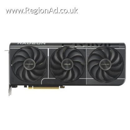 Asus PRIME RX9060 XT OC, PCIe5, 16GB DDR6, HDMI, 2 DP, Overclocked, Compact SFF-Ready