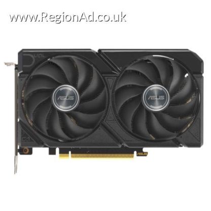 Asus DUAL RX9060 XT, PCIe5, 8GB DDR6, HDMI, 2 DP, Compact SFF-Ready