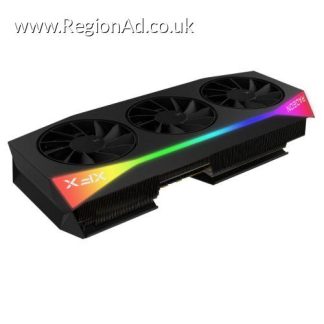 XFX Mercury RX9070 XT OC Gaming Edition with RGB, PCIe5, 16GB DDR6, HDMI, 3 DP, 3100MHz Clock, Overclocked