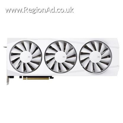 XFX RX9070 XT Quicksilver White Magnetic Air Edition, PCIe5, 16GB DDR6, HDMI, 3 DP, 2970MHz Clock, Magnetic Air Tech