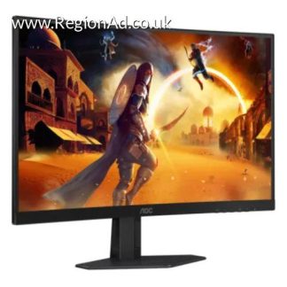 AOC 27" 3-Side Frameless Curved Gaming Monitor (C27G4ZXE), 1920 x 1080, 0.3ms, 2 HDMI, DP, 280Hz, HDR10, VESA
