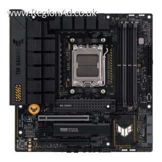 Asus TUF GAMING B650M-PLUS, AMD B650, AM5, Micro ATX, 4 DDR5, HDMI, DP, 2.5G LAN, PCIe4, 2x M.2