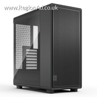 Fractal Design Epoch (Black TG Light) Case w/ Light Tint Window, ATX, 3x Momentum 12 Fans, Mesh Top & Front, USB-C 20Gbps