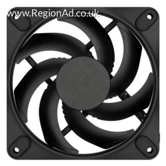 Fractal Design Momentum 12 12cm PWM Case Fan, FDB Bearing, 350-2200 RPM, Black