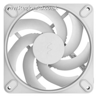 Fractal Design Momentum 12 12cm PWM Case Fan, FDB Bearing, 350-2200 RPM, White