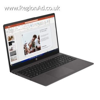 HP 255 G10 Laptop, 15.6" FHD IPS, Ryzen 5 7530U, 8GB, 256GB SSD, No Optical, USB-C, Windows 11 Home