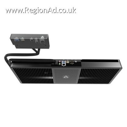 Arctic Senza Under Desk PC, Ryzen 5 5500GT, 16GB DDR4, 1TB SSD, Wi-Fi 6E, 2.5G LAN, USB-C, Silent Passive Cooling, Windows 11 Home N
