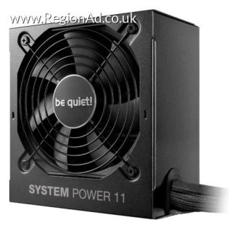Be Quiet! 450W System Power 11 PSU, 80+ Bronze, Fully Wired, Temp-Controlled Fan, ATX 3.1, PCIe 5.1