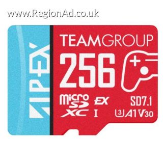 Team 256GB Apex SD7.1 MicroSDXC Express Card, Nintendo Switch 2 Ready, 800MB/s